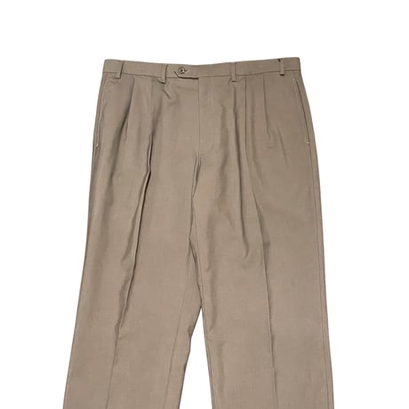 90s RALPH LAUREN Two Tuck Wool Slacks W36