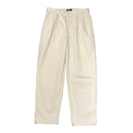 80s- Polo Ralph Lauren Two Tuck Chino Pants W34