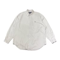 90s- Polo Ralph Lauren “BLAKE” Silk × Linen Shirt