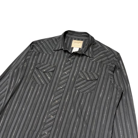 00s- Wrangler Metallic Western Shirt