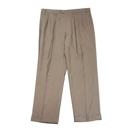 90s RALPH LAUREN Two Tuck Wool Slacks W36