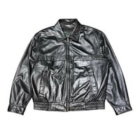 90s- DANIER Leather Jacket with Detachable Liner