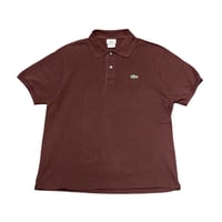 00s- LACOSTE Logo Polo Shirt