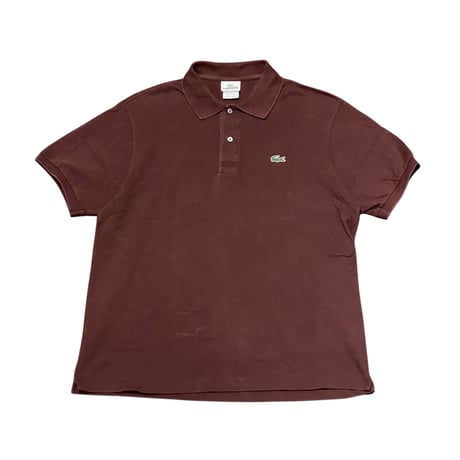 00s- LACOSTE Logo Polo Shirt