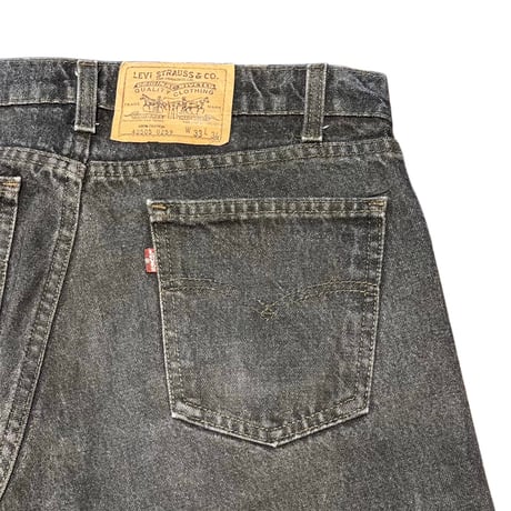‘87 Levi’s 505 Black Denim Pants
