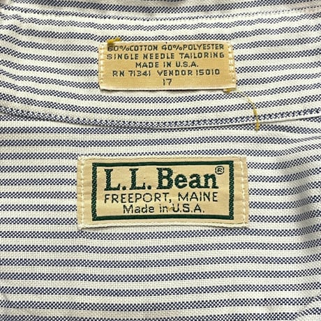 90s L.L.Bean Striped Shirt