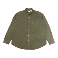 00s- Levi's Cotton Twill Work Shirt