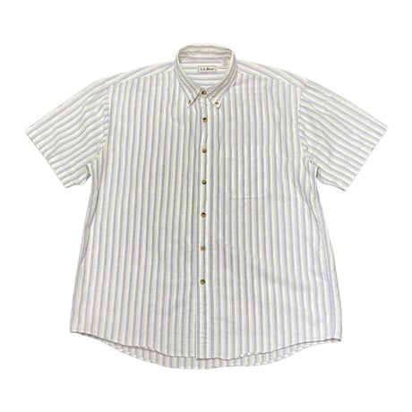 90s L.L.Bean Oxford B.D Striped Shirt