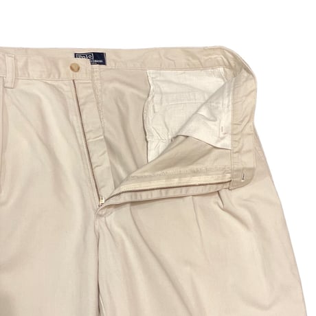 80s- Polo Ralph Lauren Two Tuck Chino Pants W36