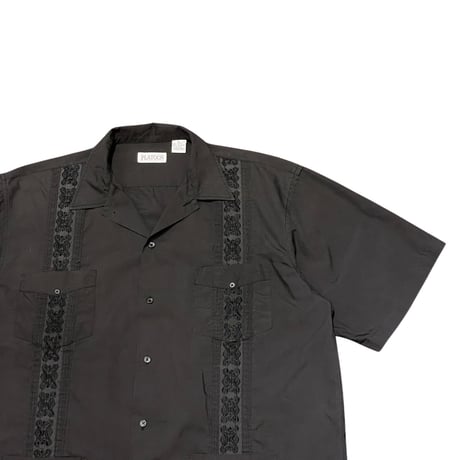 90s~ PLATOON Guayabera Shirt