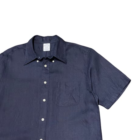 00s Brooks Brothers Linen B.D Shirt