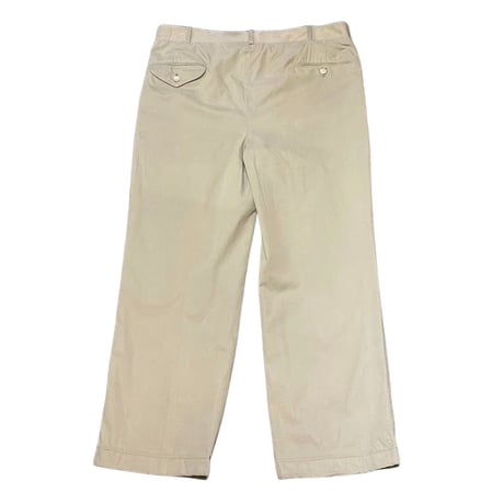 90s Polo Ralph Lauren Two Tuck Cotton Slacks