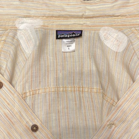 ‘05 Patagonia Striped Hemp Shirt