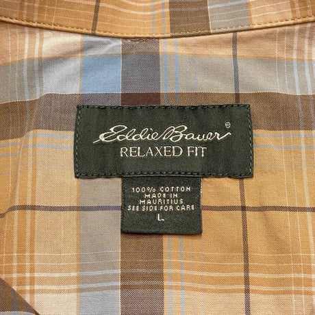 00s~ Eddie Bauer Relaxed Fit Cotton Shirt