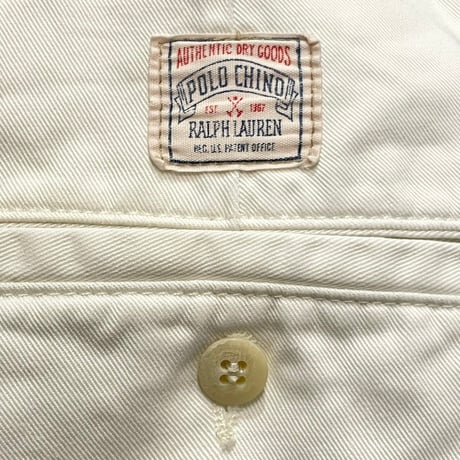 80s Polo Ralph Lauren Two Tuck Chino Pants
