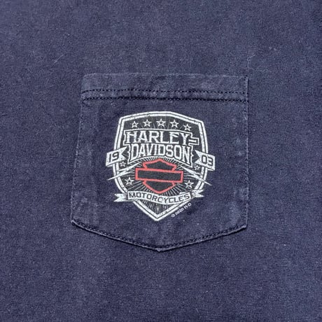 00s- Harley-Davidson Print T-Shirt