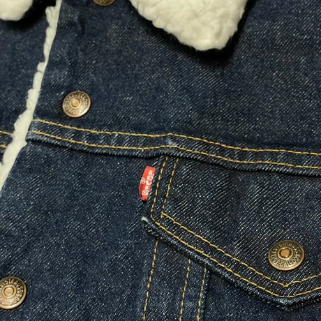 90s Levi’s 70608 Sherpa Lined Denim Jacket