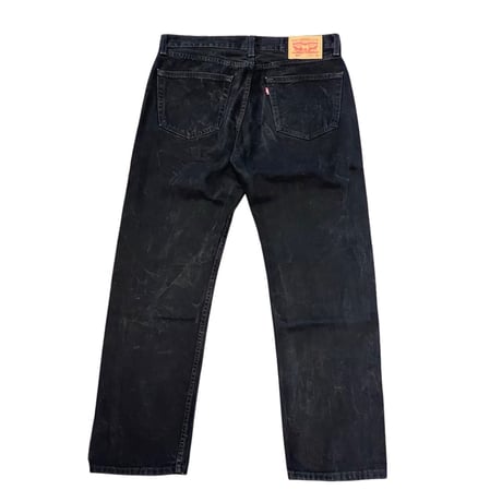 00s- Levi's 505 Black Denim Pants