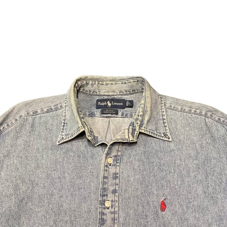 90s- Polo Ralph Lauren B.D Denim Shirt