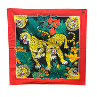 80s Leopard & Lion Bandana #207