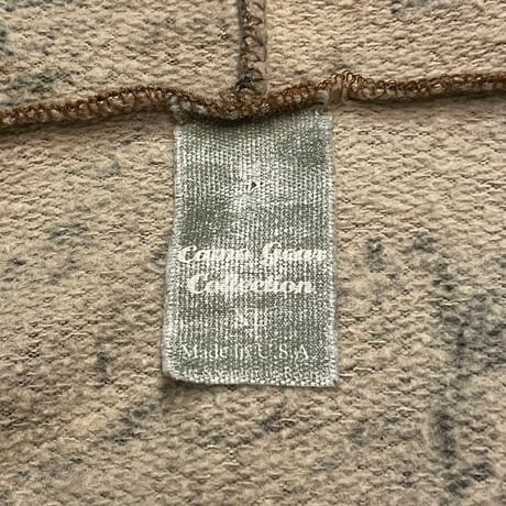 80s- Camp Gear Collection Real Tree Camo Zip Hoodie