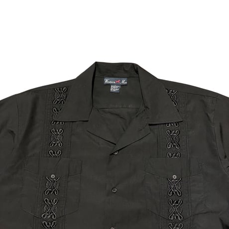 90s~ Western Max Guayabera Shirt