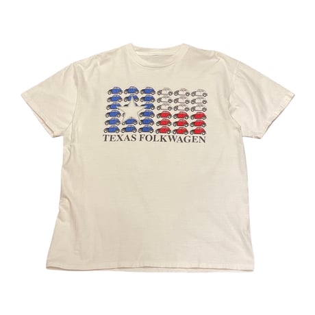 90s TEXAS FOLKWAGEN Printed T-Shirt