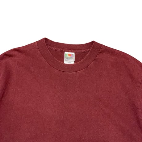 90s~ Fruit of the Loom Solid T-Shirt