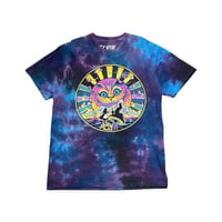 ‘21 Liquid Blue Cheshire Cat Tie Dye T-Shirt