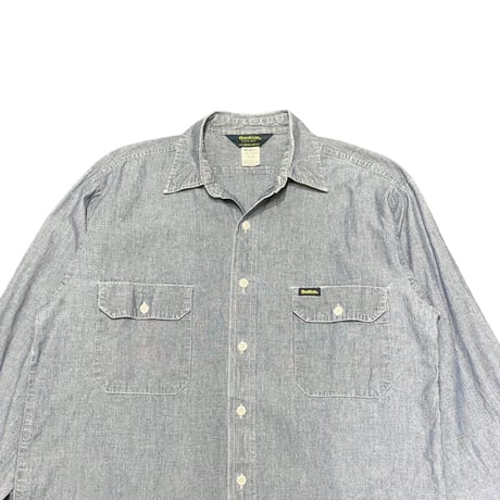 90s- OSH KOSH Cotton Chambray Work Shirt
