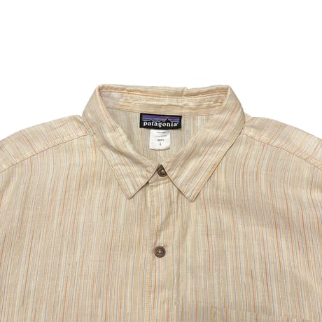 ‘05 Patagonia Striped Hemp Shirt