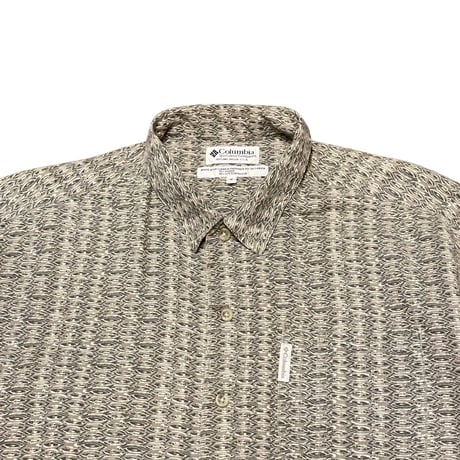 90s- Columbia Ramie/Cotton Shirt