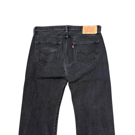 00s- Levi's 501 Black Denim Pants