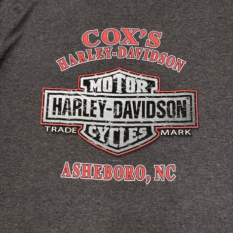 00s- Harley-Davidson Print T-Shirt