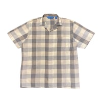 80s~ SOUTH BAY Poly/Cotton Plaid Shirt