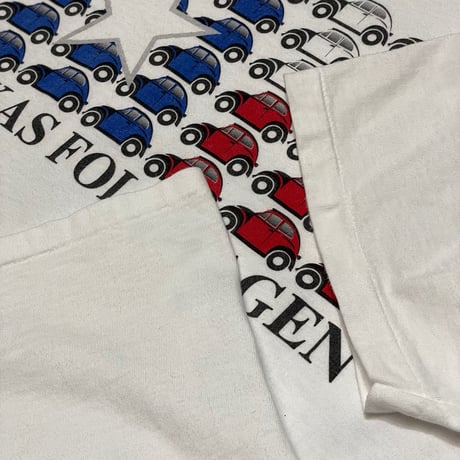 90s TEXAS FOLKWAGEN Printed T-Shirt