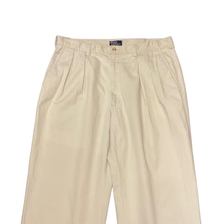80s- Polo Ralph Lauren Two Tuck Chino Pants W36