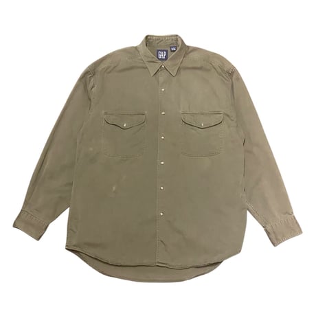 90s GAP Cotton Twill Work Shirt
