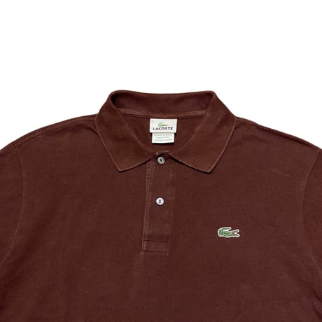 00s- LACOSTE Logo Polo Shirt