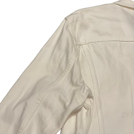 00s- Levi's White Denim Jacket