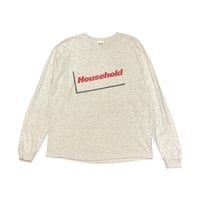 90s- COTTON DELUXE Print L/S T-Shirt