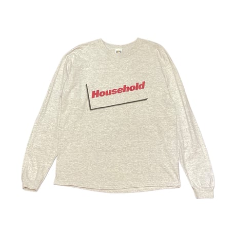 90s- COTTON DELUXE Print L/S T-Shirt