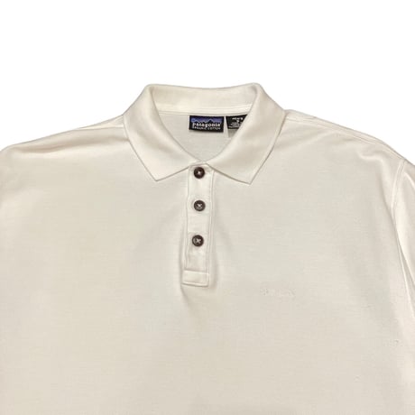 98s Patagonia Logo Polo Shirt