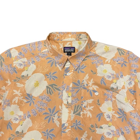 ‘22 Patagonia Botanical Pattern Cotton/Poly Shirt