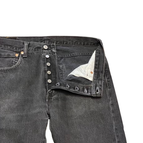 00s- Levi's 501 Black Denim Pants