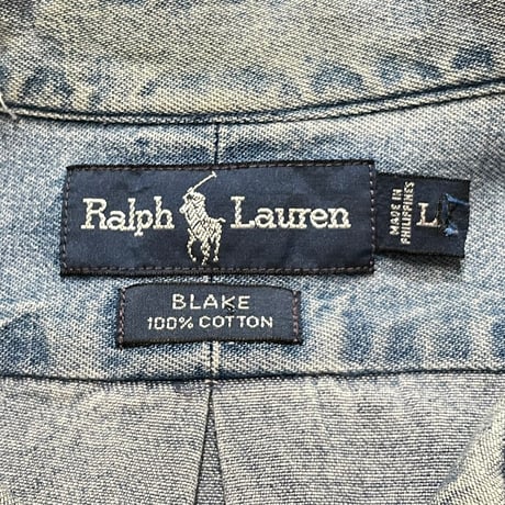 90s- Polo Ralph Lauren B.D Denim Shirt