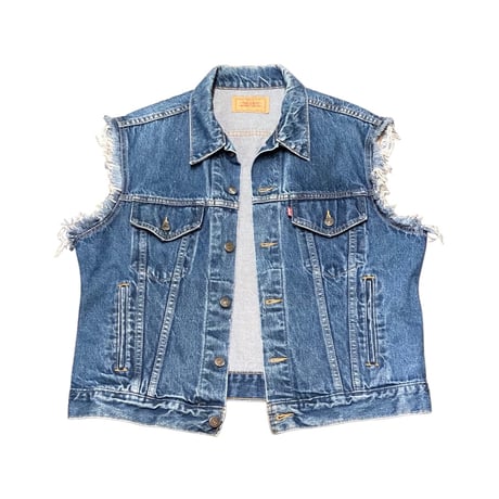 ‘87 Levi’s 70506 Cut Off Denim Vest
