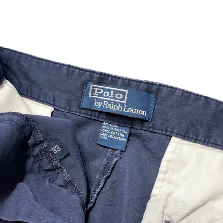 90s- Polo Ralph Lauren Cotton Poplin Shorts