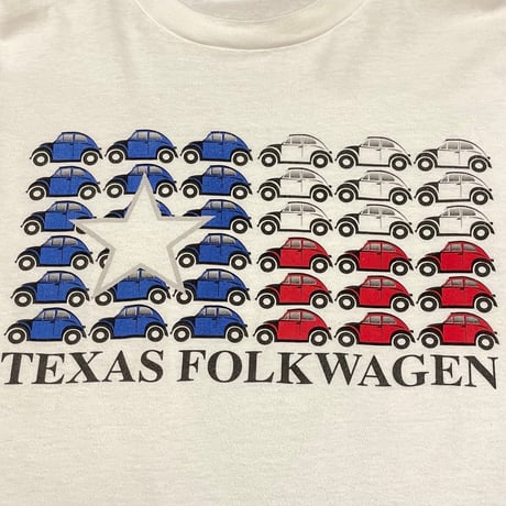 90s TEXAS FOLKWAGEN Printed T-Shirt