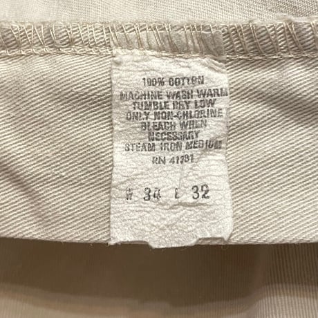 80s- Polo Ralph Lauren Two Tuck Chino Pants W34